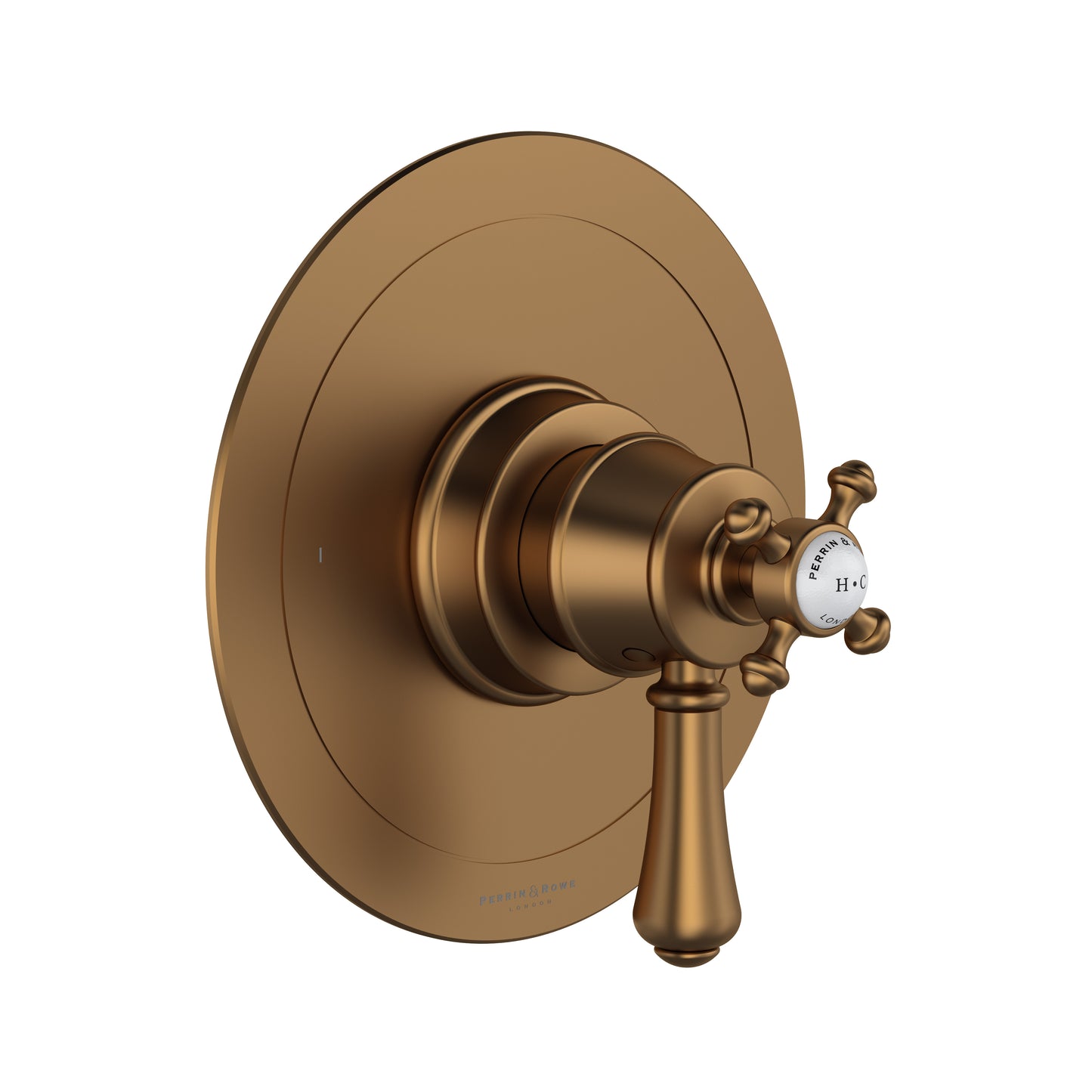 Perrin & Rowe U.TGA44W1 Georgian Era 1/2" Therm & Pressure Balance Trim With 2 Functions