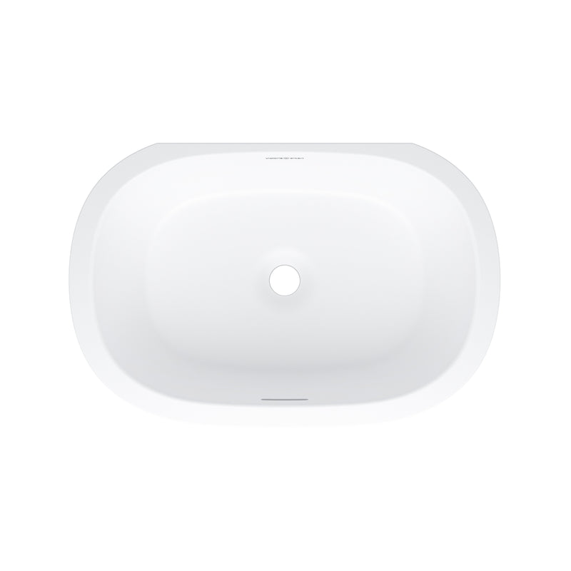 Victoria + Albert UB-BAR53M-SM-IO 21" x 14" Undermount Oval Lavatory Sink