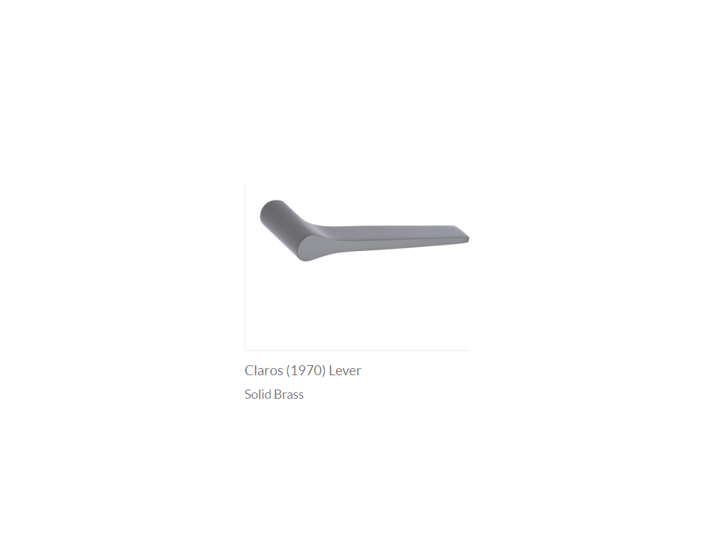Ashley Norton UB.1970.20.R.8/4B-234 Claros Privacy - Dark Oil Rubbed/Polished Nickel