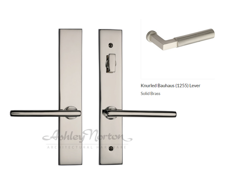Ashley Norton UBEG4.1255.53.L.3S Knurled Bauhaus US Lever Low P - Satin Brass