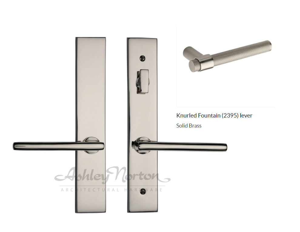 Ashley Norton UBEG4.2395.47.L.8 Knurled Fountain Lever Low Dum - Dark Oil Rubbed
