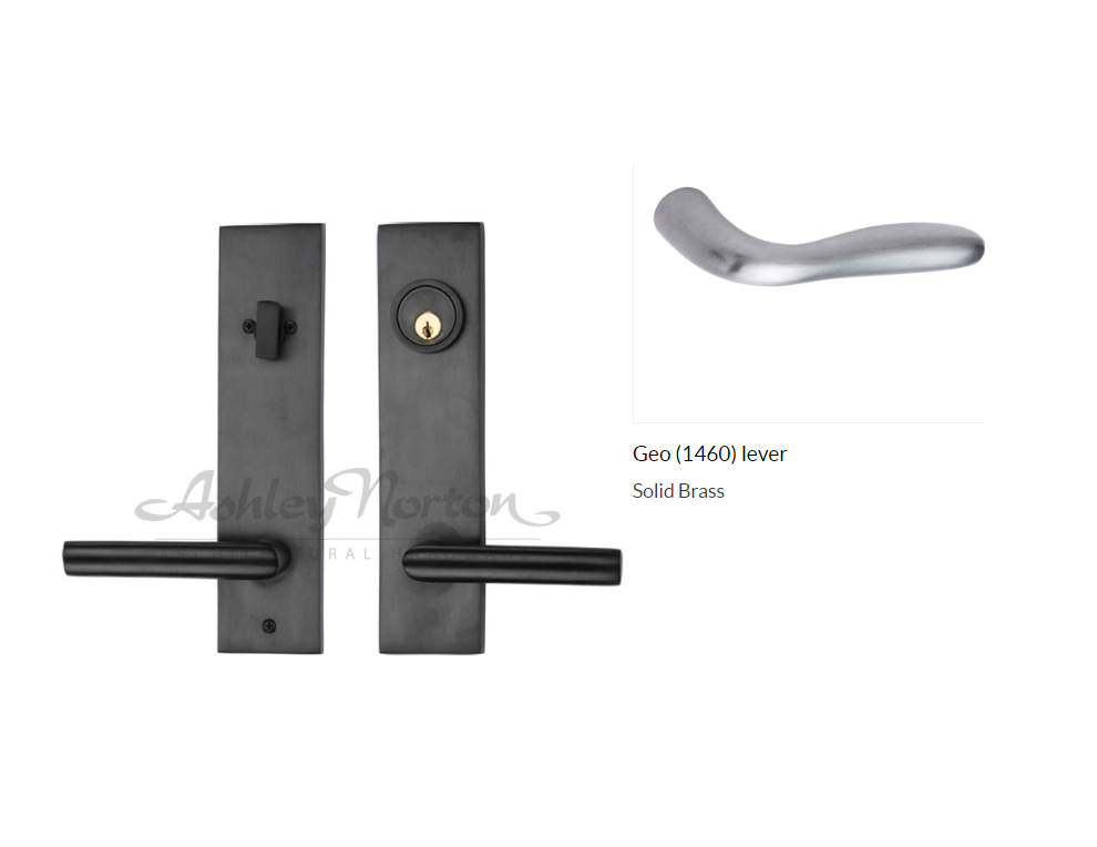 Ashley Norton UBLES.1460.43.L.4-234 Geo Patio - Satin Nickel