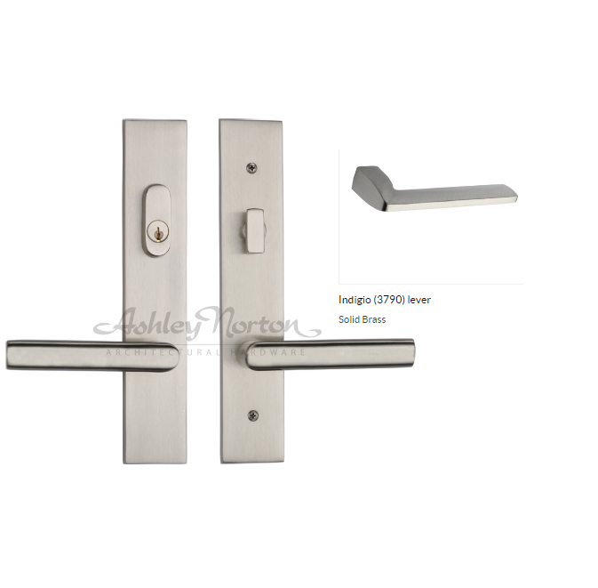 Ashley Norton UBMR4.3790.55.R.4 Indigio Ashland Entry - Satin Nickel