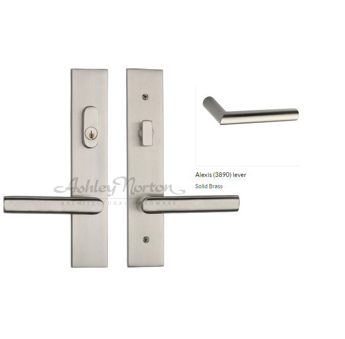 Ashley Norton UBMR4.3890.55.R.4 Alexis Ashland Entry - Satin Nickel