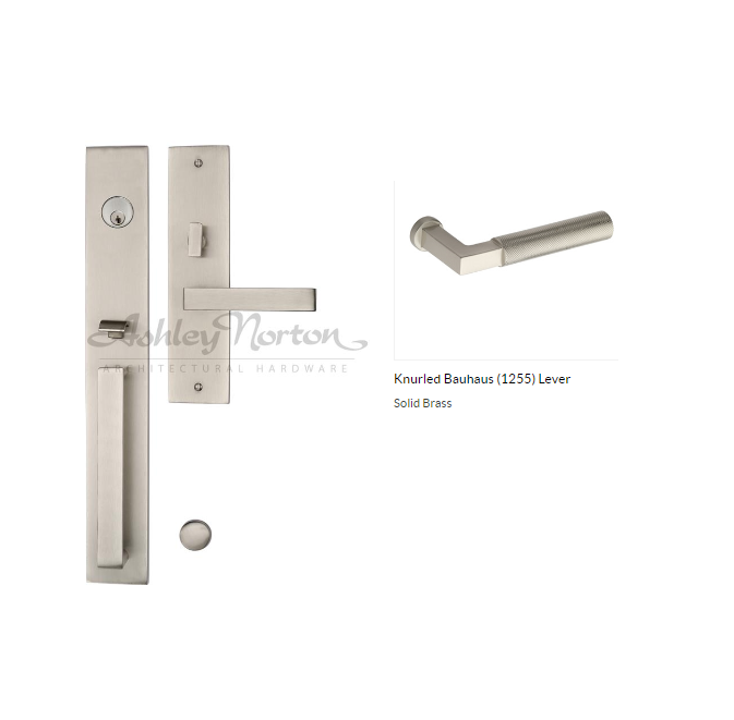 Ashley Norton UBSGL.1255.42.R.4B Knurled Bauhaus GxL Dummy - Polished Nickel