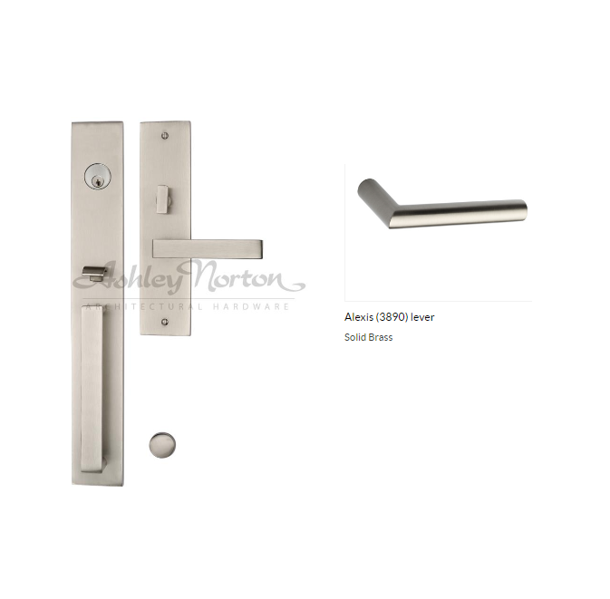 Ashley Norton UBSGL.3890.42.R.4 Alexis GxL Dummy - Satin Nickel