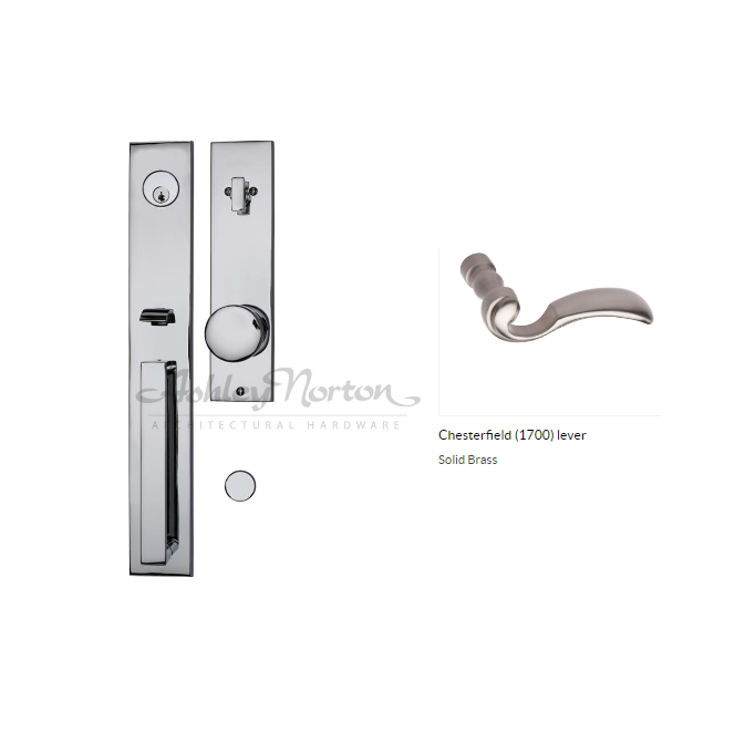 Ashley Norton UBTUB.1700.50.R.4 Chesterfield GxL Entry - Satin Nickel