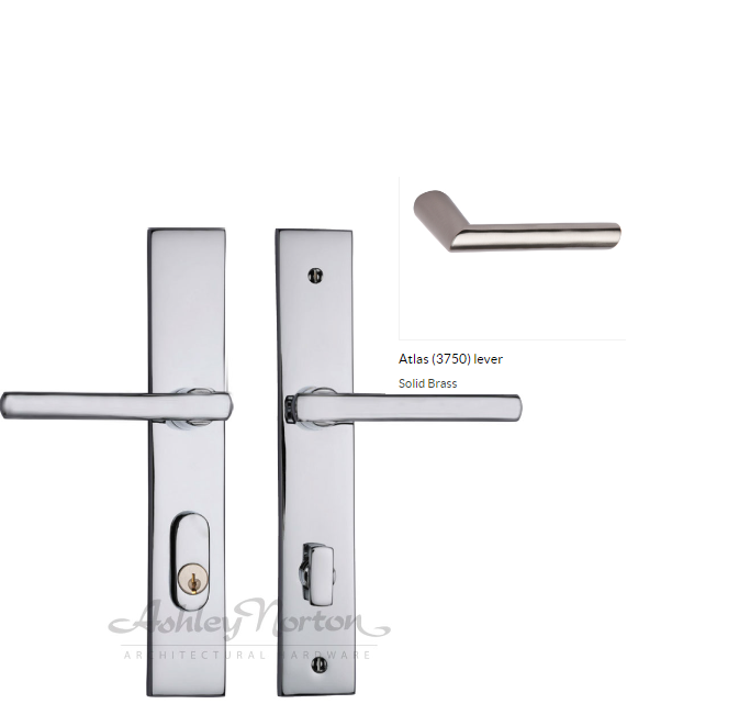 Ashley Norton UBUS4.3750.42.L.4 Atlas Lever High Dummy - Satin Nickel