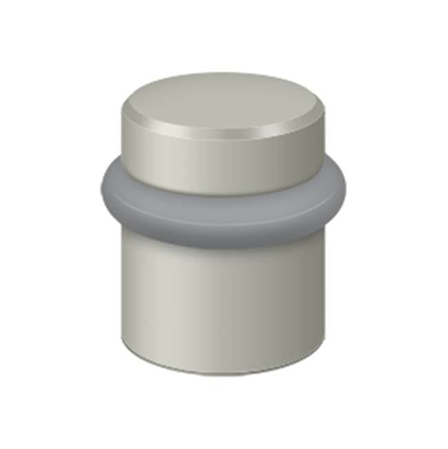 Deltana UFB4505 Round Universal Floor Bumper 1-1/2, Solid Brass