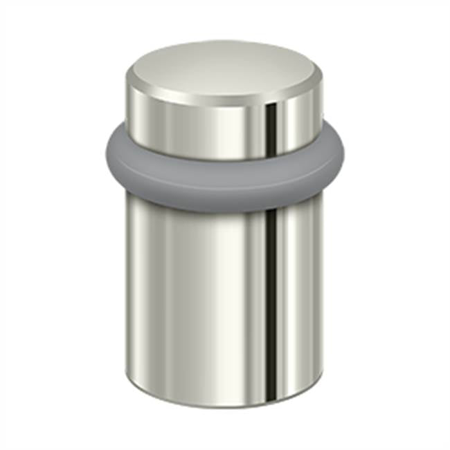 Deltana UFB5000 Round Universal Floor Bumper 2, Solid Brass