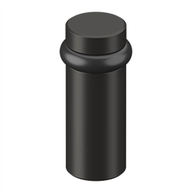 Deltana UFB6000 Round Universal Floor Bumper 3, Solid Brass