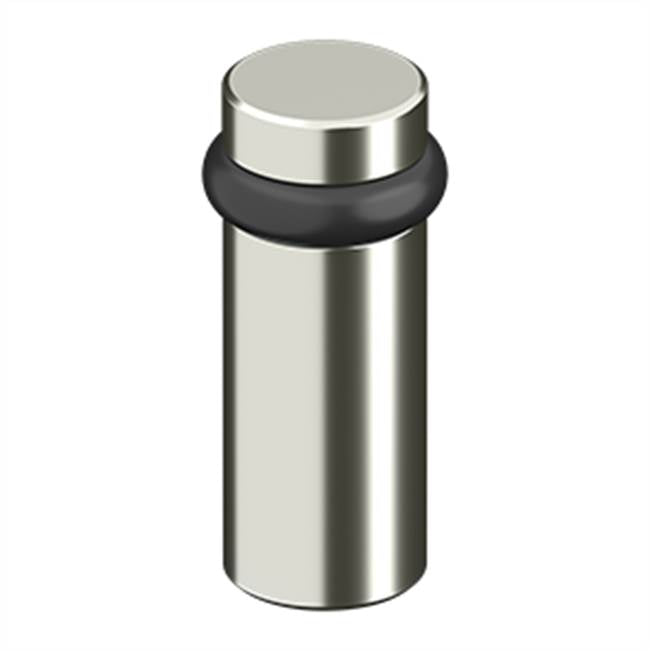 Deltana UFB6000 Round Universal Floor Bumper 3, Solid Brass