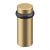 Deltana UFB6000 Round Universal Floor Bumper 3, Solid Brass