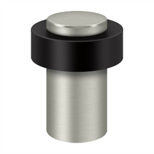 Deltana UFB7500U Round Universal Floor Bumper 3, Heavy Duty, Solid Brass