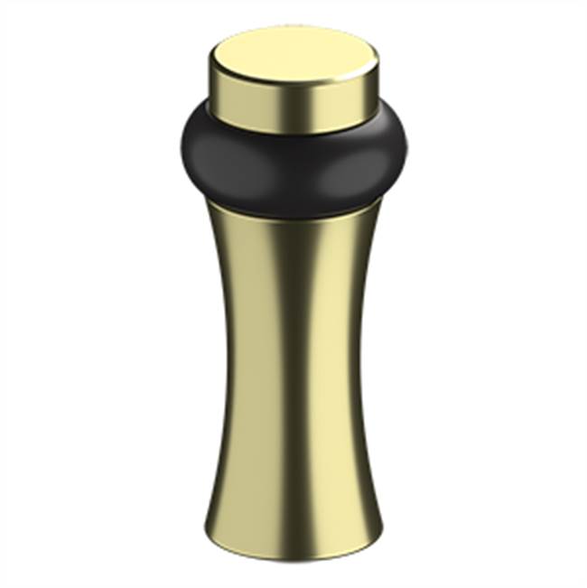 Deltana UFBD3505 Round Universal Floor Bumper 3-1/2, Decorative, Solid Brass