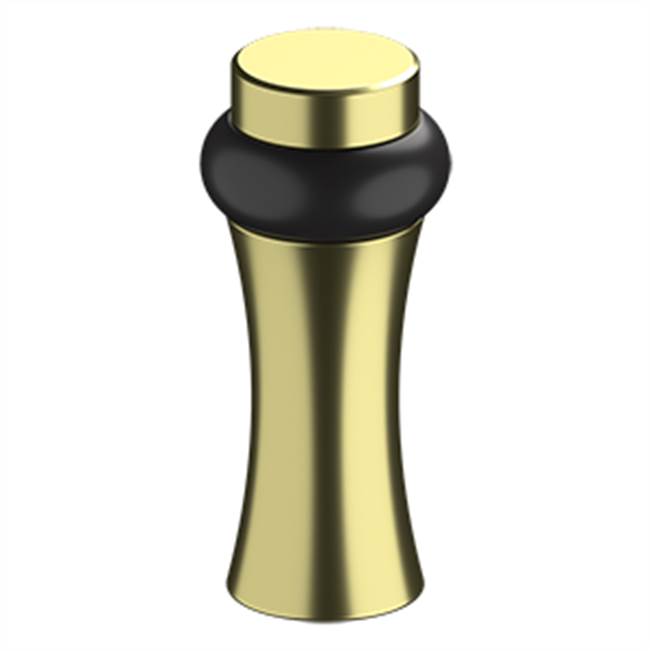 Deltana UFBD3505 Round Universal Floor Bumper 3-1/2, Decorative, Solid Brass