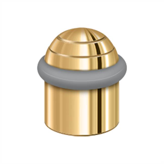 Deltana UFBD4505 Round Universal Floor Bumper Dome Cap 1-5/8, Solid Brass - Parent