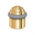 Deltana UFBD4505 Round Universal Floor Bumper Dome Cap 1-5/8, Solid Brass - Parent