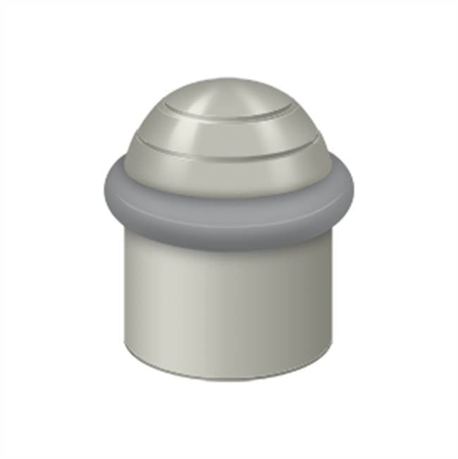 Deltana UFBD4505 Round Universal Floor Bumper Dome Cap 1-5/8, Solid Brass