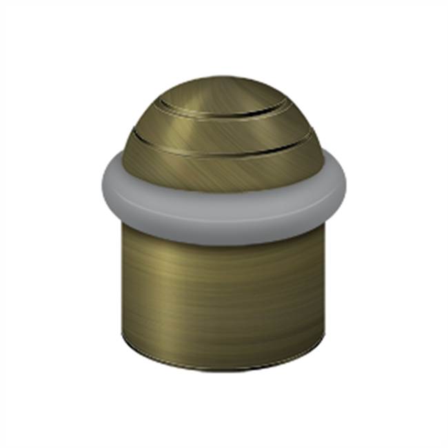 Deltana UFBD4505 Round Universal Floor Bumper Dome Cap 1-5/8, Solid Brass