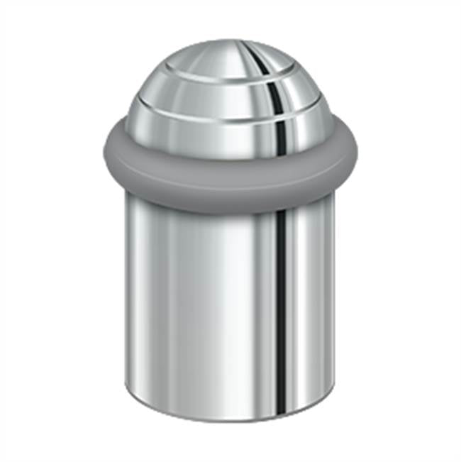Deltana UFBD5000 Round Universal Floor Bumper Dome Cap 2-1/8, Solid Brass