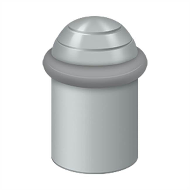 Deltana UFBD5000 Round Universal Floor Bumper Dome Cap 2-1/8, Solid Brass