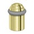 Deltana UFBD5000 Round Universal Floor Bumper Dome Cap 2-1/8, Solid Brass