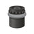 Deltana UFBP4505 Round Universal Floor Bumper Pattern Cap 1-5/8, Solid Brass