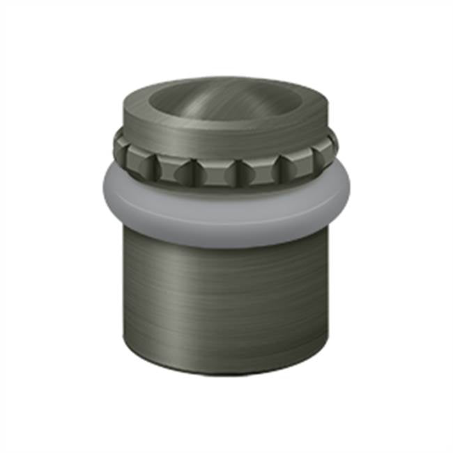 Deltana UFBP4505 Round Universal Floor Bumper Pattern Cap 1-5/8, Solid Brass