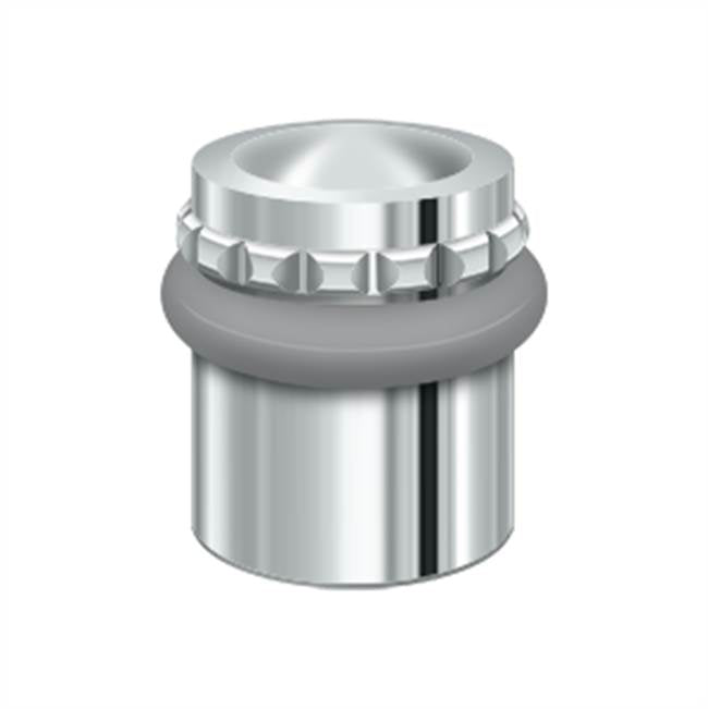 Deltana UFBP4505 Round Universal Floor Bumper Pattern Cap 1-5/8, Solid Brass