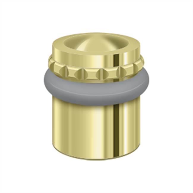 Deltana UFBP4505 Round Universal Floor Bumper Pattern Cap 1-5/8, Solid Brass