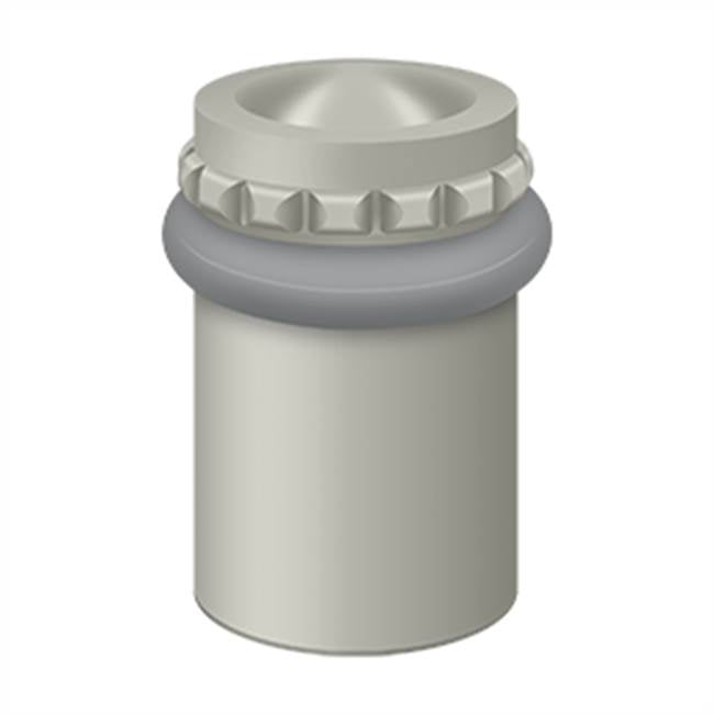 Deltana UFBP5000 Round Universal Floor Bumper Pattern Cap 2-1/8, Solid Brass