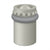 Deltana UFBP5000 Round Universal Floor Bumper Pattern Cap 2-1/8, Solid Brass