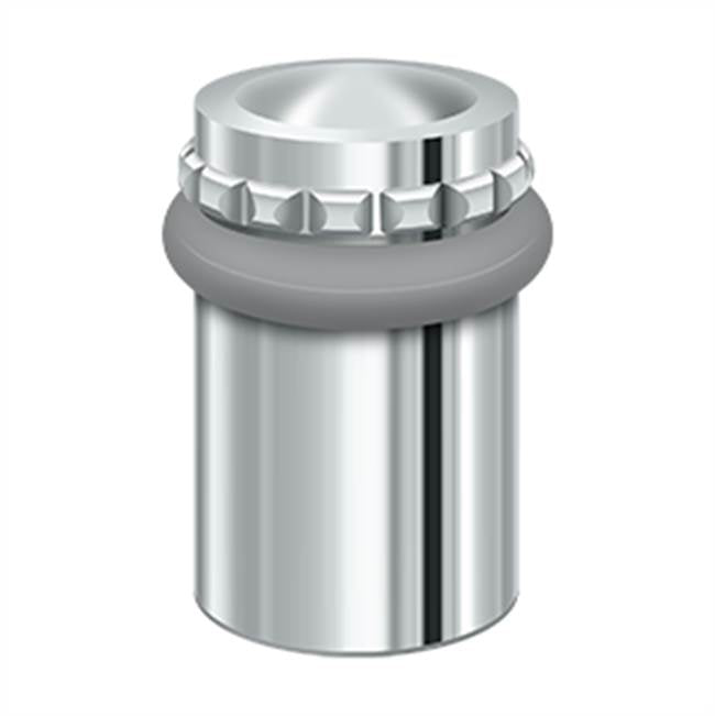 Deltana UFBP5000 Round Universal Floor Bumper Pattern Cap 2-1/8, Solid Brass