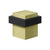 Deltana UFBS138 Square Universal Floor Bumper 1-3/8, Solid Brass