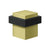 Deltana UFBS138 Square Universal Floor Bumper 1-3/8, Solid Brass