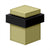 Deltana UFBS25U Square Universal Floor Bumper 2-1/2, Solid Brass