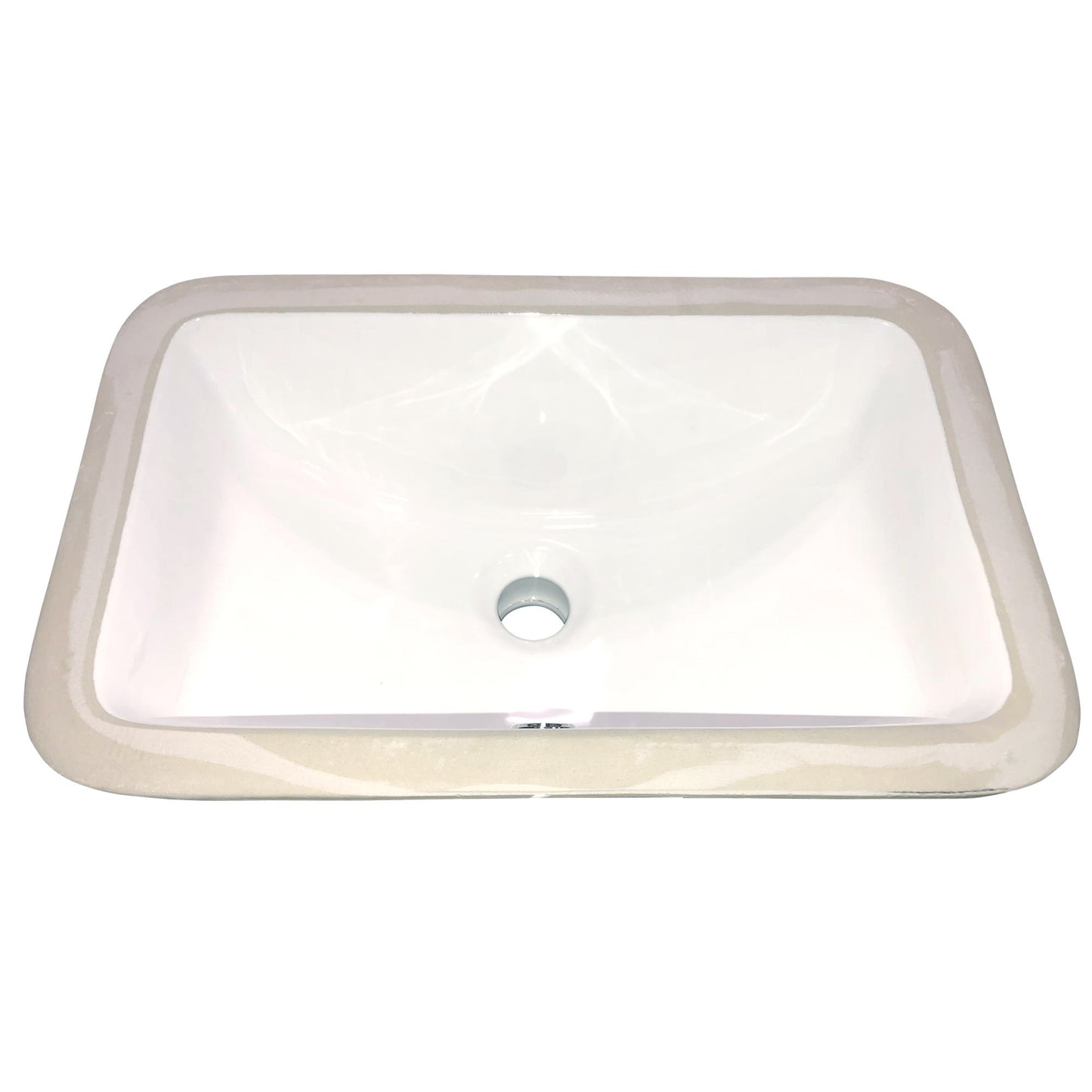 Nantucket Sinks UM-159-W Undermount Ceramic Sink