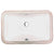 Nantucket Sinks UM-159-W Undermount Ceramic Sink