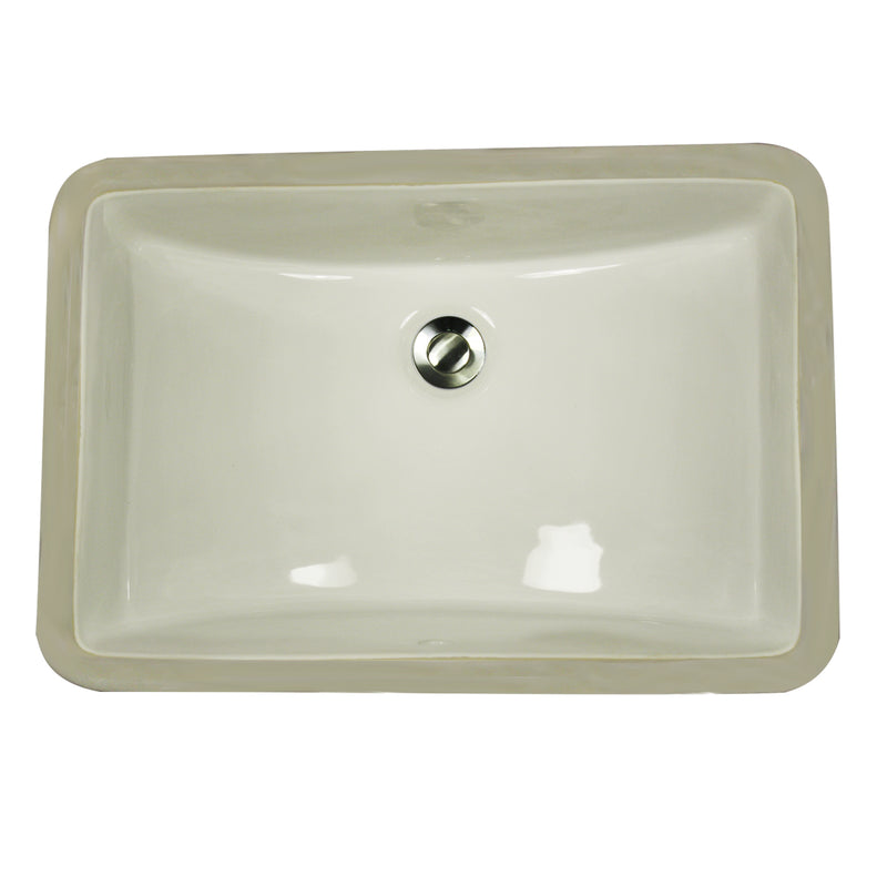 Nantucket Sinks 18" X 12" Undermount Ceramic Sink - Parent