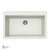 Houzer V-100 Cassiano Italian 33 inch Cloud Granite Composite Topmount Single Bowl Kitchen Sink - Parent