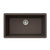 Houzer V-300U Quartztone 33 inch Cloud Granite Composite Undermount Single Bowl Kitchen Sink