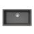 Houzer V-300U Quartztone 33 inch Cloud Granite Composite Undermount Single Bowl Kitchen Sink