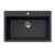 Houzer V-300 Quartztone 33 inch Cloud Granite Composite Topmount Single Bowl Kitchen Sink
