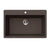 Houzer V-300 Quartztone 33 inch Cloud Granite Composite Topmount Single Bowl Kitchen Sink