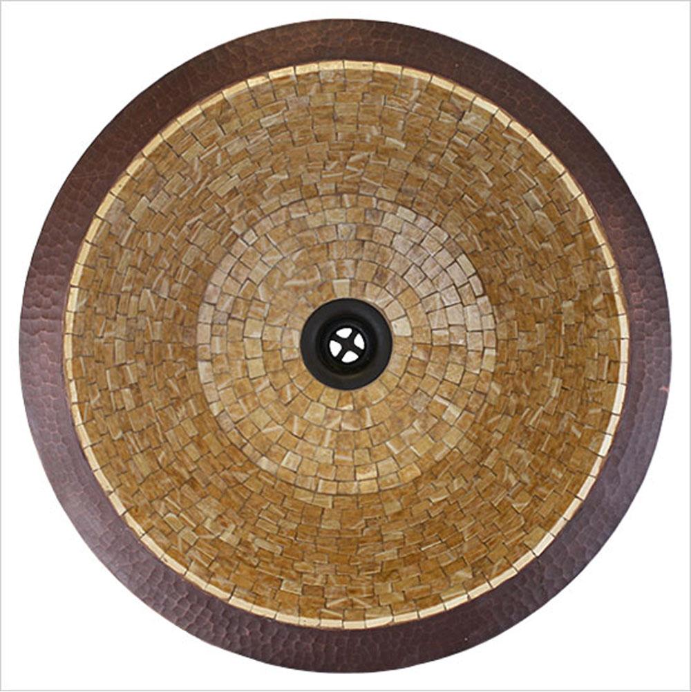 Linkasink V001 Round Flat Bottom Mosaic Small - Parent