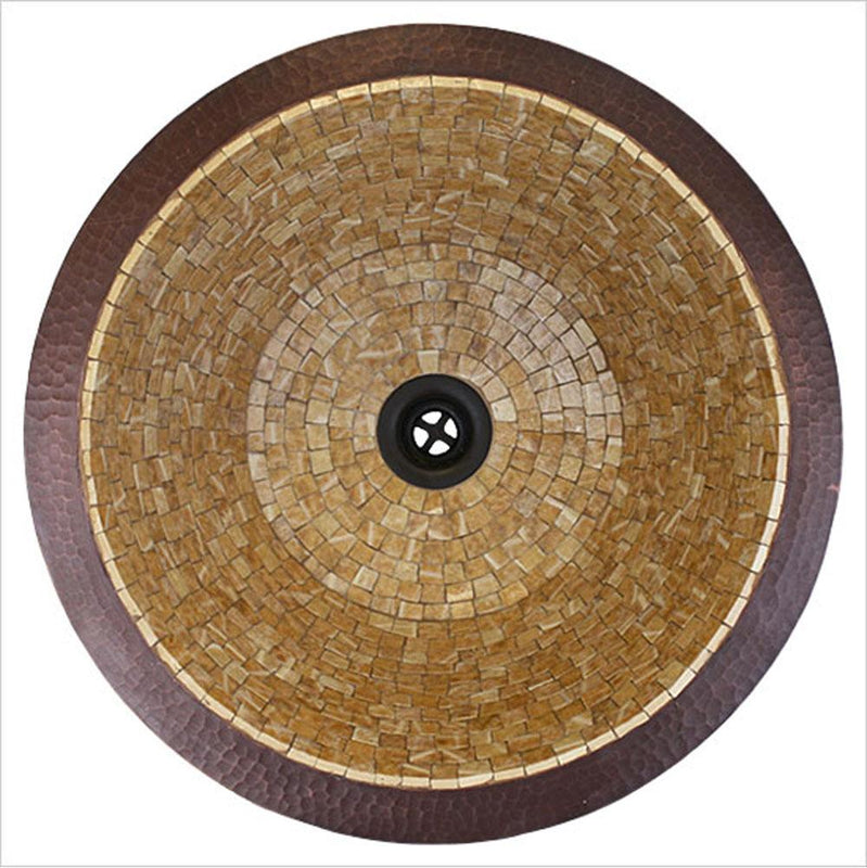 Linkasink V001 Round Flat Bottom Mosaic Small - Parent