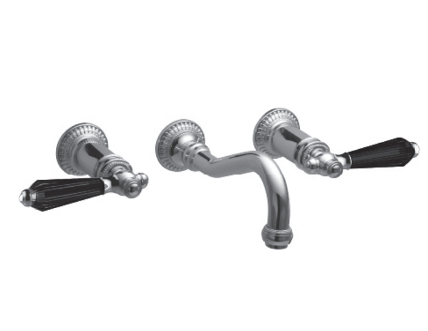 Vissoni V1327BC-TM 10 Wall Mount Widespread Lavatory - Uses WM-0020 valve - Parent