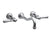 Vissoni V1327PE-TM 10 Wall Mount Widespread Lavatory - Uses WM-0020 valve - Parent