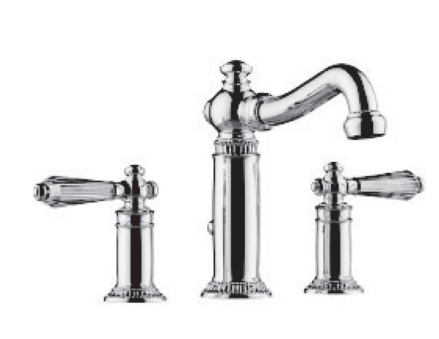 Vissoni V1350PC-TM Roman Tub Filler - Uses VP0275 valve - Parent